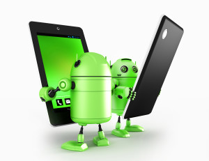 Androids With Tablet